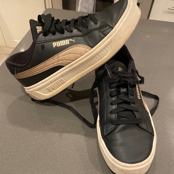 Puma Smash V3 Platform Sneakers - Women’s 8 - Picture 3 of 8